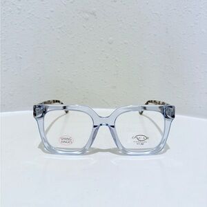 Oscar De La Renta Women’s 51 mm Square Blue Leo Reading +1.5 Eyeglasses NIB